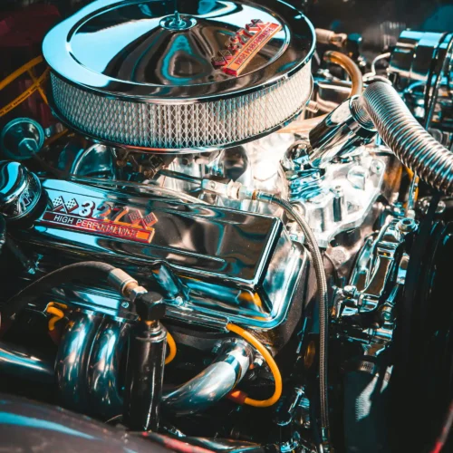 Super motor con turbo cargador