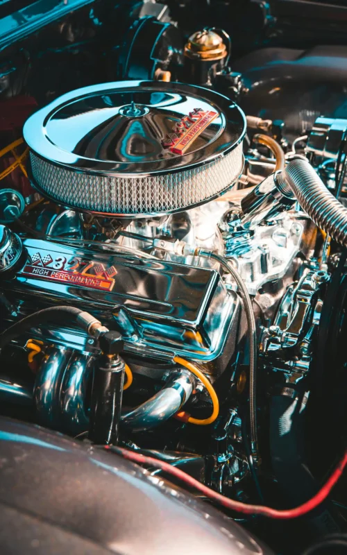 Super motor con turbo cargador